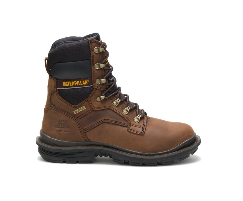 Caterpillar Flexion Generator 8 Waterproof Thinsulate™ Steel Toe - Sicherheitsstiefel Herren DunkelB